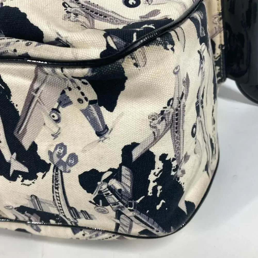 CHANEL Black Canvas Bag